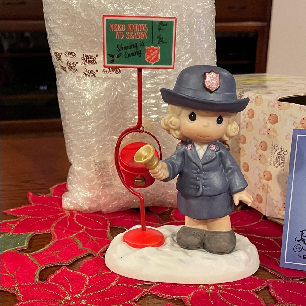 Precious Moments “He is my Salvation” Collectible Porcelain Figurine